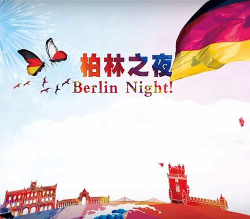 ''柏林之夜''焰火燃放